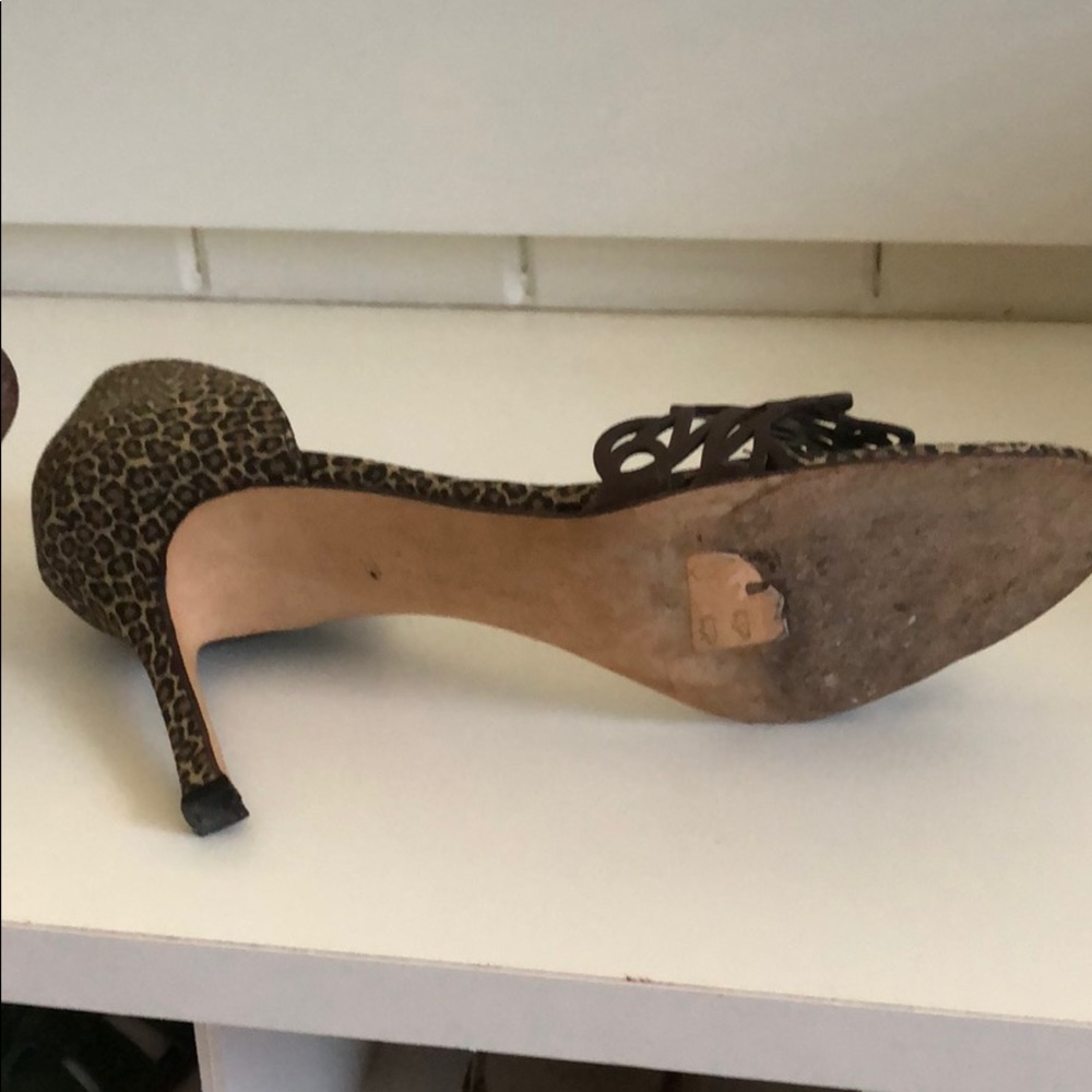 Manolo Blahnik Brown Sandal Size 39. - Picture 5 of 8